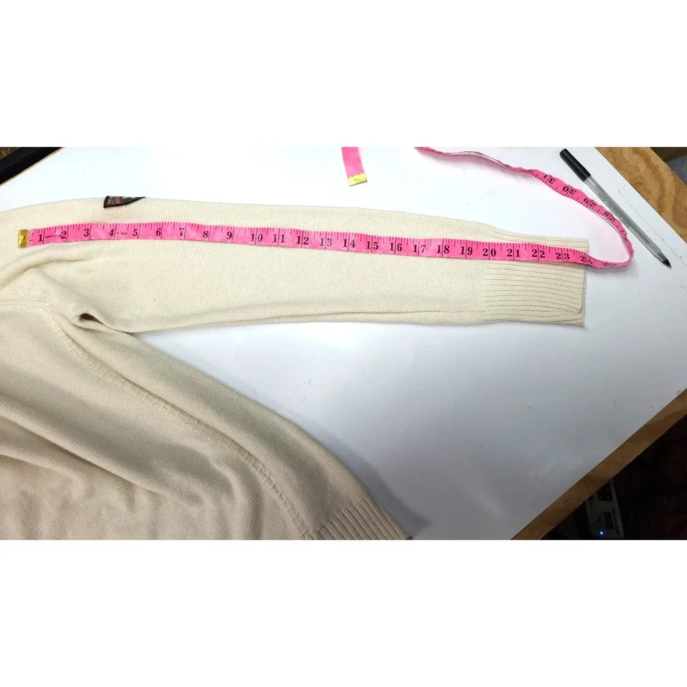 Vintage Tan‎ The North Face Mens Pullover Sweater Sleeve Patch L